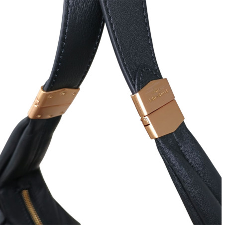 Sac Pourchet Noir 25082 Arche détail Sac Pourchet Noir 25082 Arche détail
