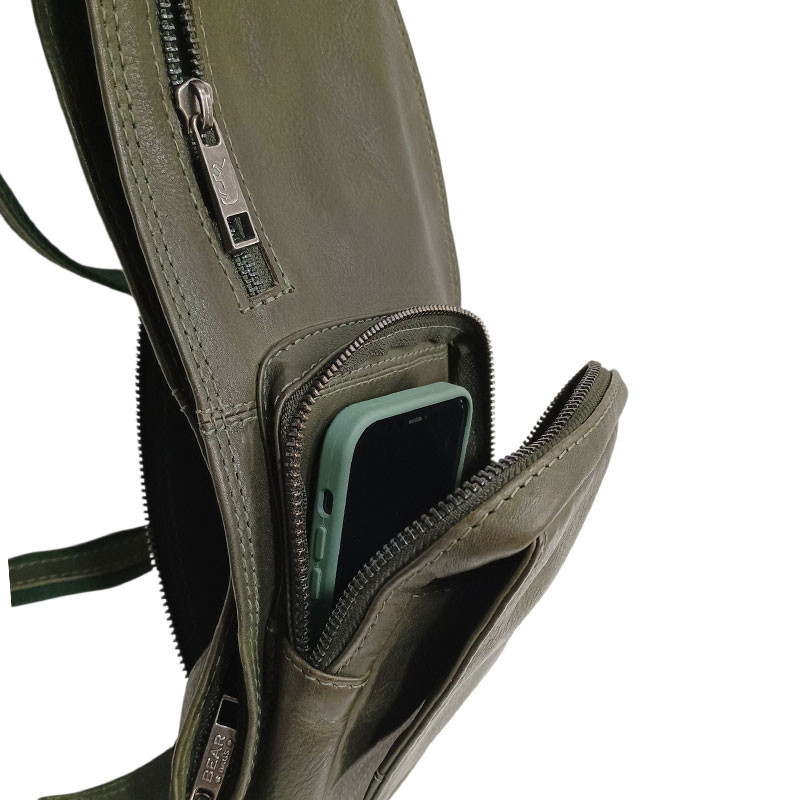 Bear design Sac Body bag 1817 vert detail