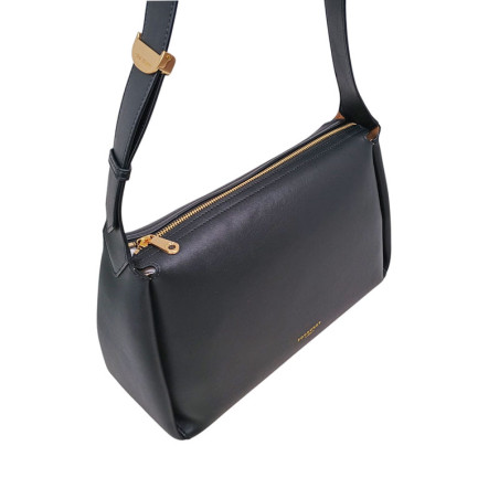 POURCHET grand sac épaule sévigné 25093 noir dessus POURCHET grand sac épaule sévigné 25093 noir dessus