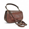 Gianni CONTI sac poignée rétro 9403036 marron face Gianni CONTI sac poignée rétro 9403036 marron face