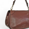 Gianni CONTI sac poignée rétro 9403036 marron détail Gianni CONTI sac poignée rétro 9403036 marron détail