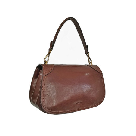 Gianni CONTI sac poignée rétro 9403036 marron face2 Gianni CONTI sac poignée rétro 9403036 marron face2