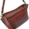 Gianni Conti sac épaule marron vue du dessus Gianni Conti sac épaule marron vue du dessus