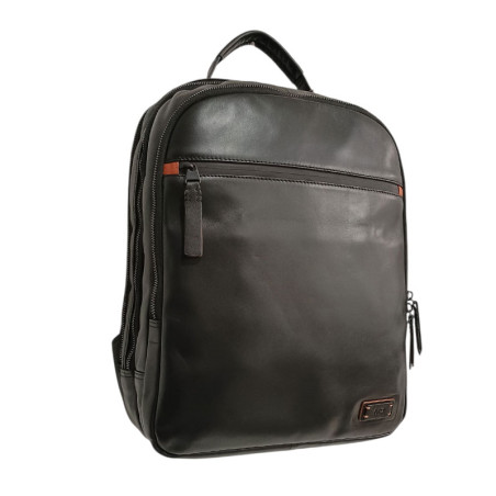 Marta Ponti sac à dos business noir vue de face Marta Ponti sac à dos business noir vue de face
