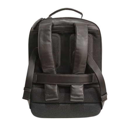 Marta Ponti sac à dos business noir vue de dos Marta Ponti sac à dos business noir vue de dos