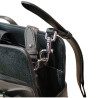 Sac XL le tanneur Emilie noir détail Sac XL le tanneur Emilie noir détail