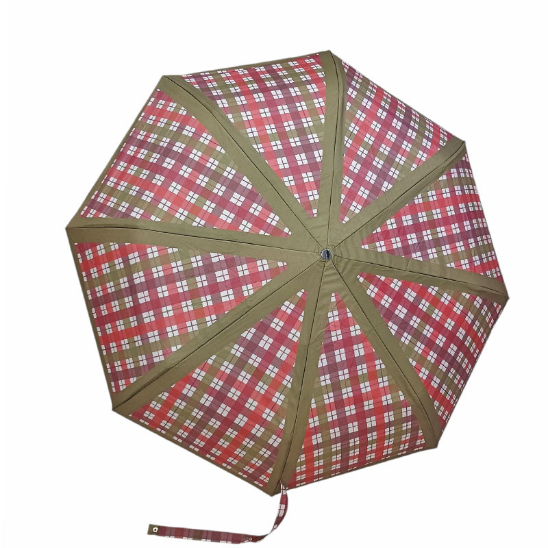 Piganiol parapluie pliant imprimé CARREAUX