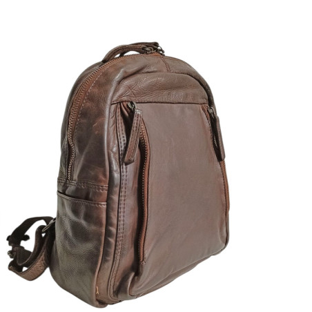 GIANNI CONTI sac à dos PETIT 4203323 CHOCO coté GIANNI CONTI sac à dos PETIT 4203323 CHOCO coté