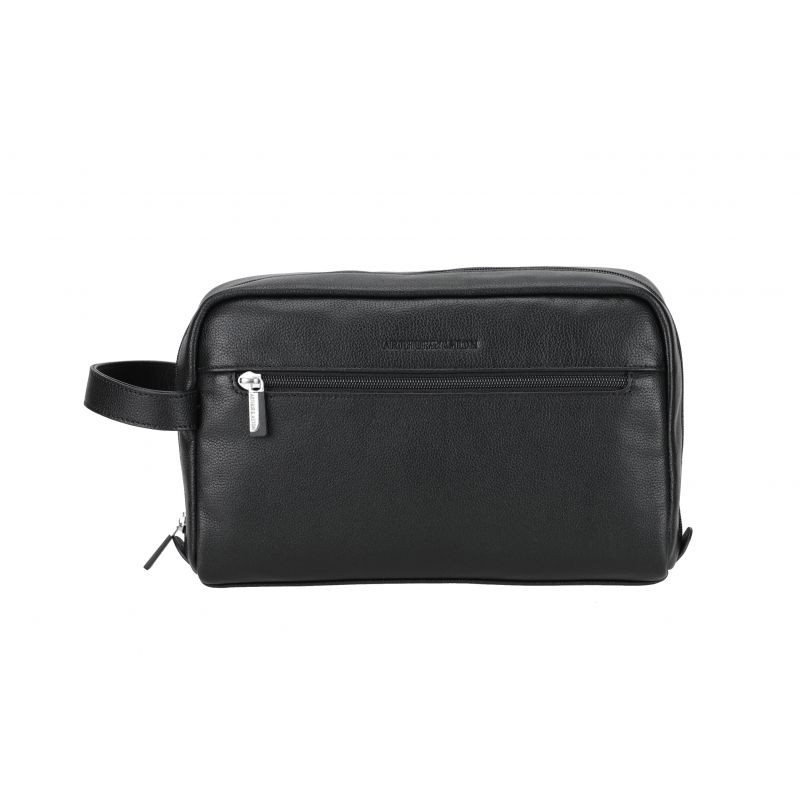 Trousse de toilette cuir Arthur aston 2212.31 noir dos