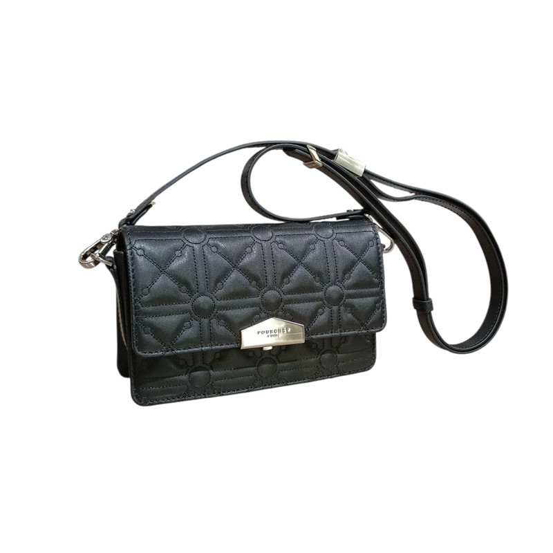 POURCHET ANJOU HIVER 2025 SAC CHIC noir face 25302