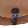 Sac fanny made in France naturel détail patte