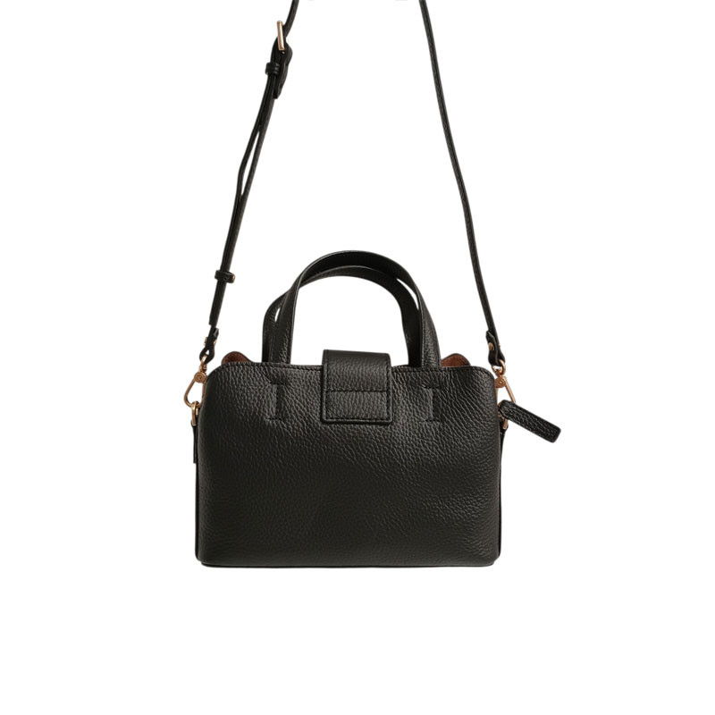 Pourchet petit sac main cavalcade 20013 noir dos