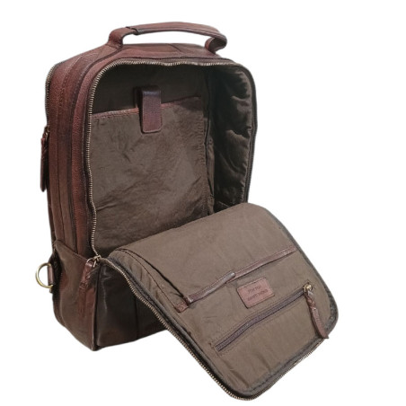 Sac a dos under seat CONTI 4192389 choco ouvert