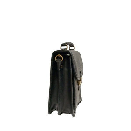 Sac homme à poignée 23cm KATANA  noir coté