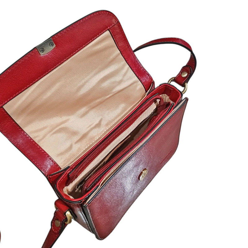 Sac Vérone G HENON 2201 rouge int