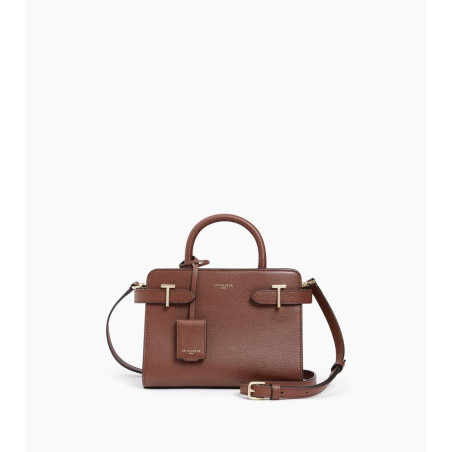 Le TANNEUR Emilie 1606 Sac poignée EBENE face