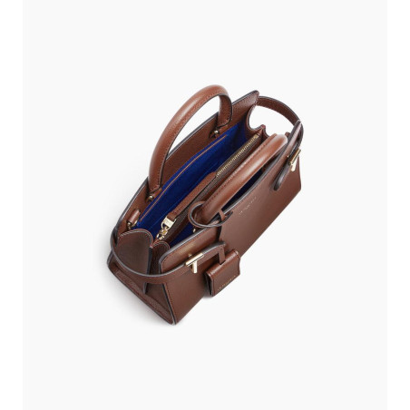 Le TANNEUR Emilie 1606 Sac poignée EBENE dessus