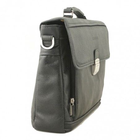 Cartable PC 13" en cuir 