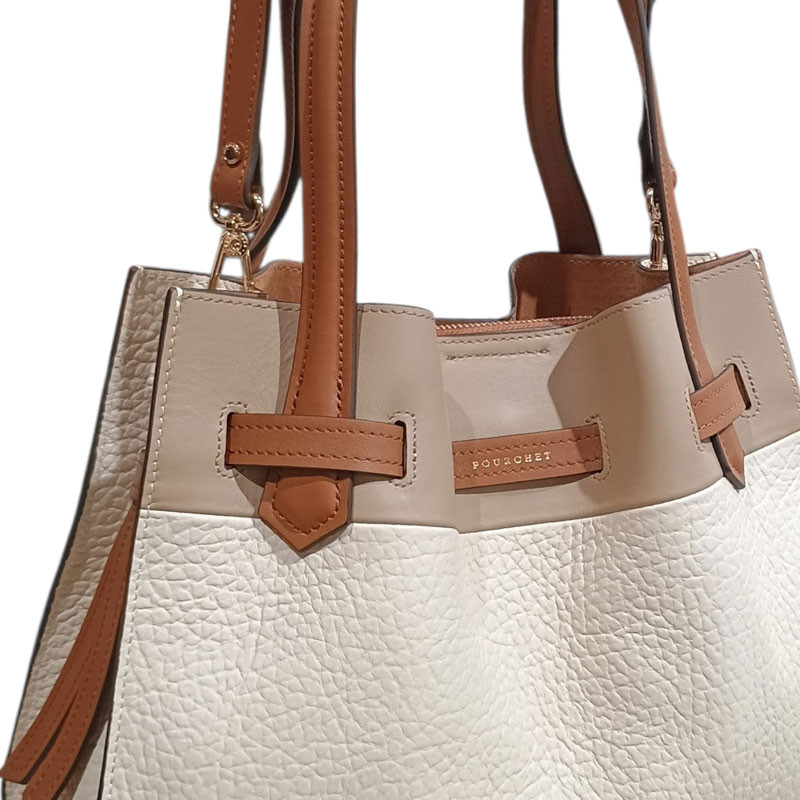 Sac pourchet blosoom tricolore été2026 détail