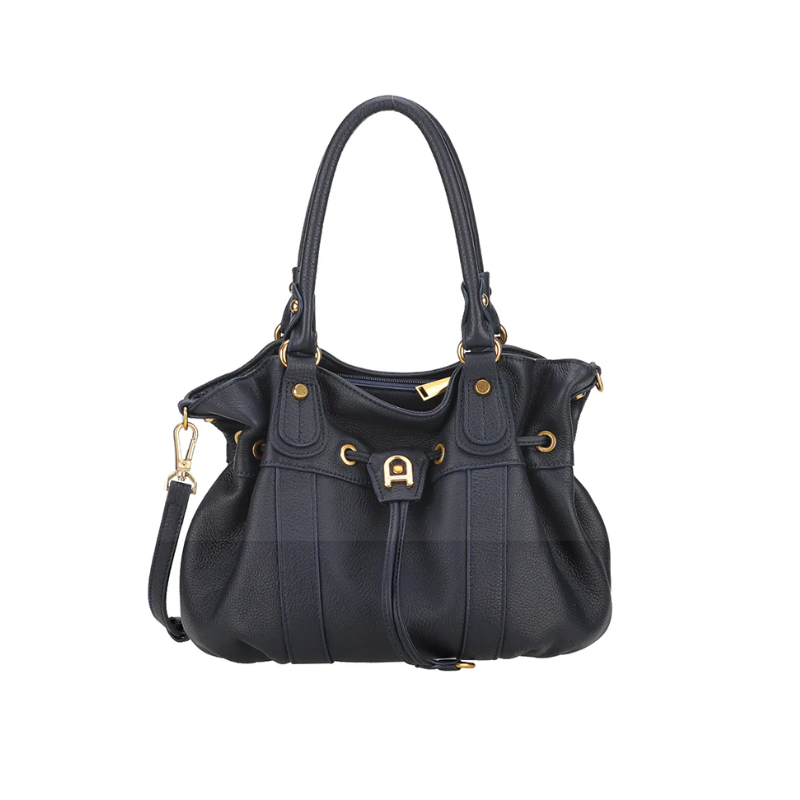 Sac à main CAMILLE bleu marine26