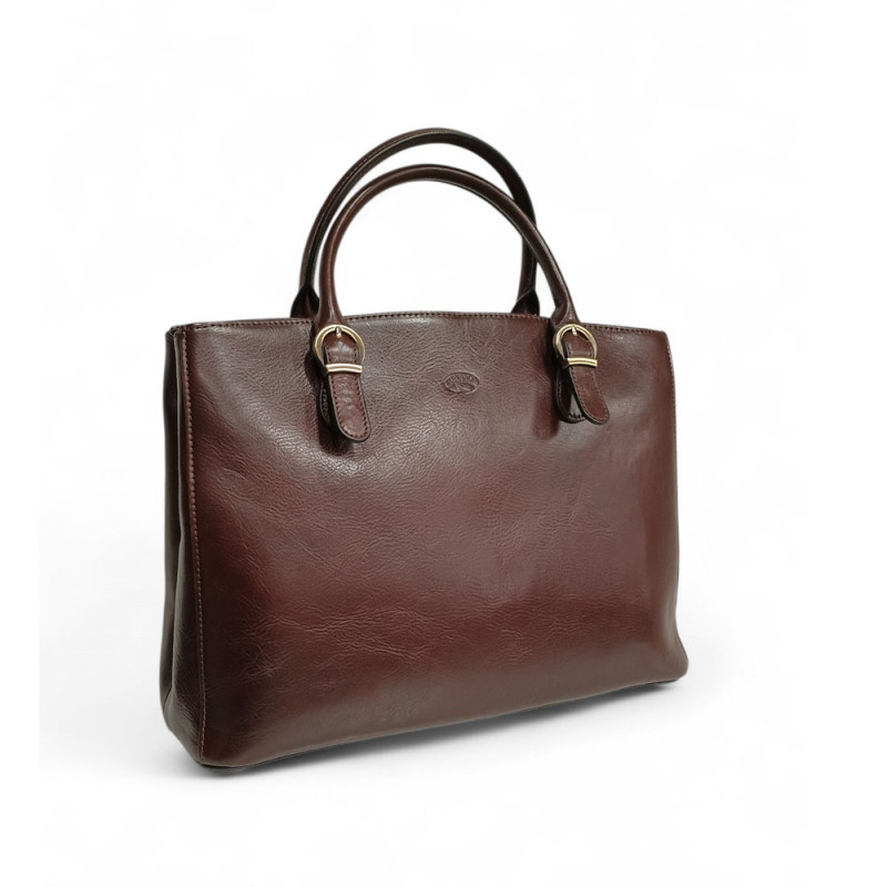 Katana grand sac porté main 82534 choco face