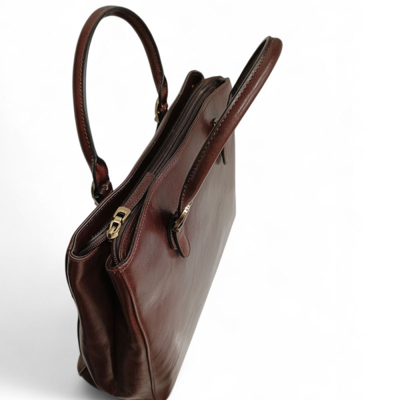 Katana grand sac porté main 82534 choco zip