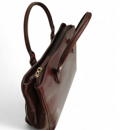 Katana grand sac porté main 82534 choco zip
