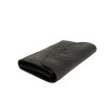 Petit porte monnaie Dame FRANDI glitter noir plat 59295