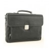 Cartable PC 13" en cuir 