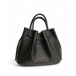 Pourchet paris Grand sac seau FLORIN 26002 noir face