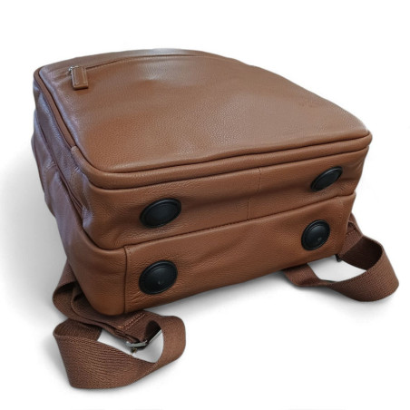 Sac a dos cuir KATANA 3 compartiments 69510 protection fond