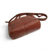 bear Design Bag DANIELLE sac cuir bandoulière cognac fond