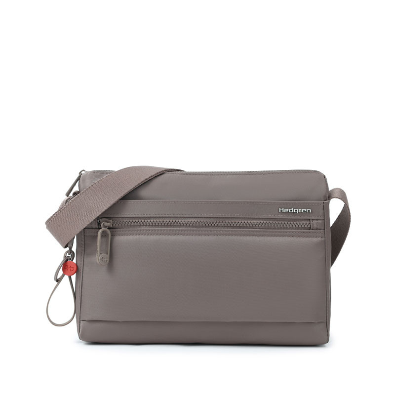 Hedgren sac EYE m taupe vue face