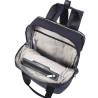 hedgren sac a dos rappu face marine ouvert