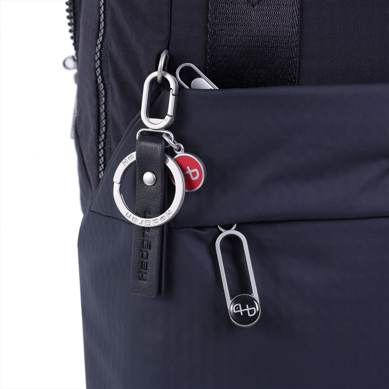 hedgren sac a dos rappu face marine detail
