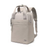 hedgren sac a dos rappu face gris clair