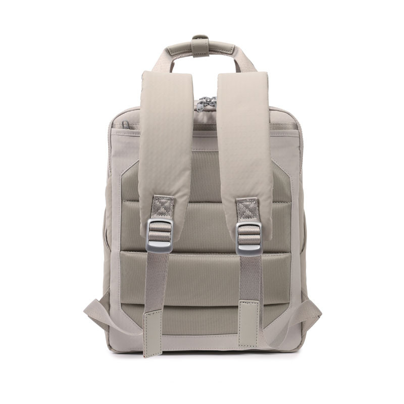 hedgren sac a dos rappu dos gris clair