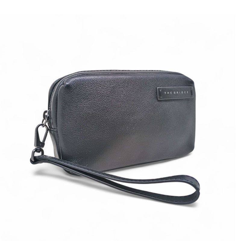 Pochette homme The Bridge 093126 noir photo face