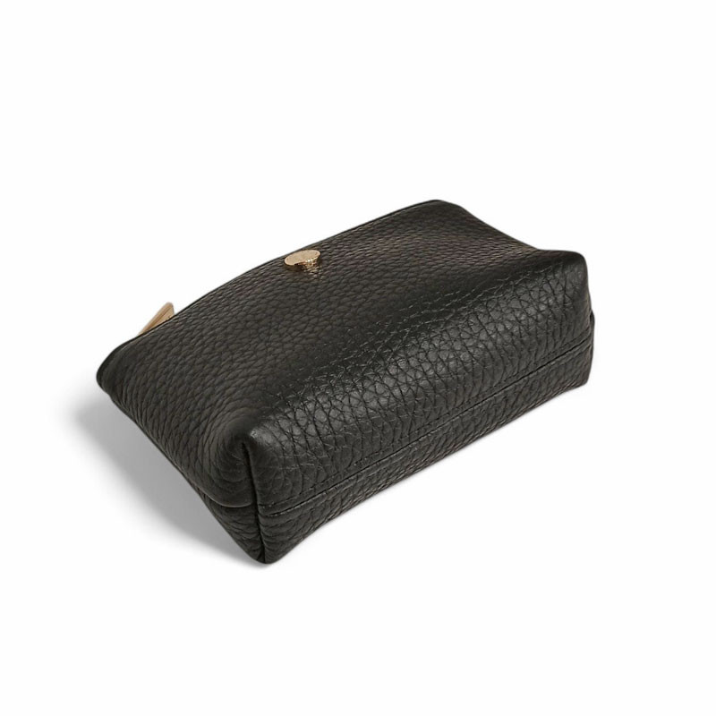 Pourchet Porte monnaie zippé noir fond