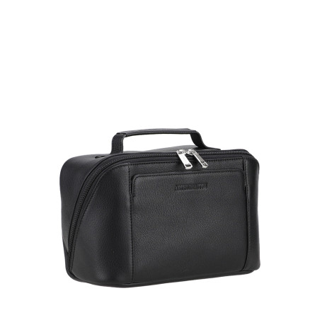 Petit vanity de voyage Arthur et Aston ligne ANGE 2528-17 noir photo de profil