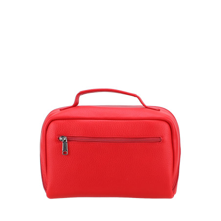 Petit vanity de voyage Arthur et Aston ligne ANGE 2528-17 rouge photo de dos