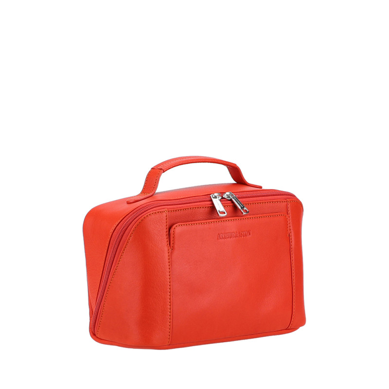 Petit vanity de voyage Arthur et Aston ligne ANGE 2528-17 orange photo de profil