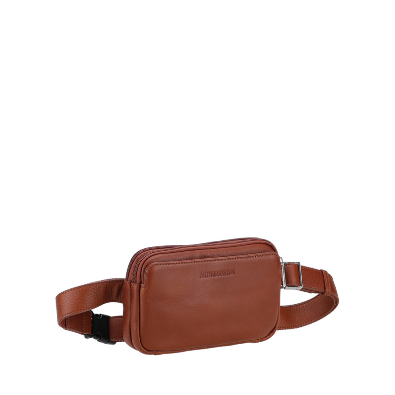 sac ceinture Arthur aston 2528-579 ANGE cognac face