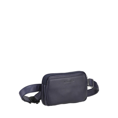 sac ceinture Arthur aston 2528-579 ANGE bleu face