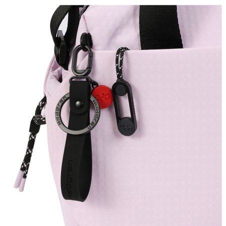 Sac dame Hedgren porté main String02 orchidée detail