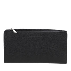 PORTEFEUILLE tout en un Arthur aston cuir noir face