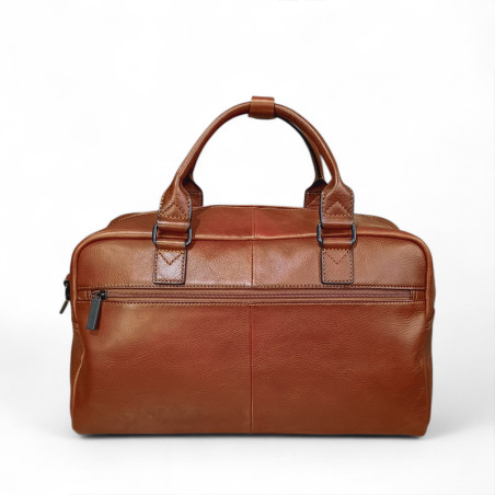 Gérard Henon Sac de voyage cabine marron dos