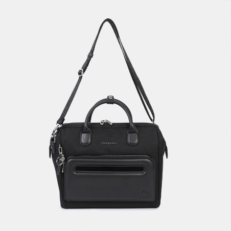 Hedgren Sac porte document FIKA11 noir bandouliere epaule