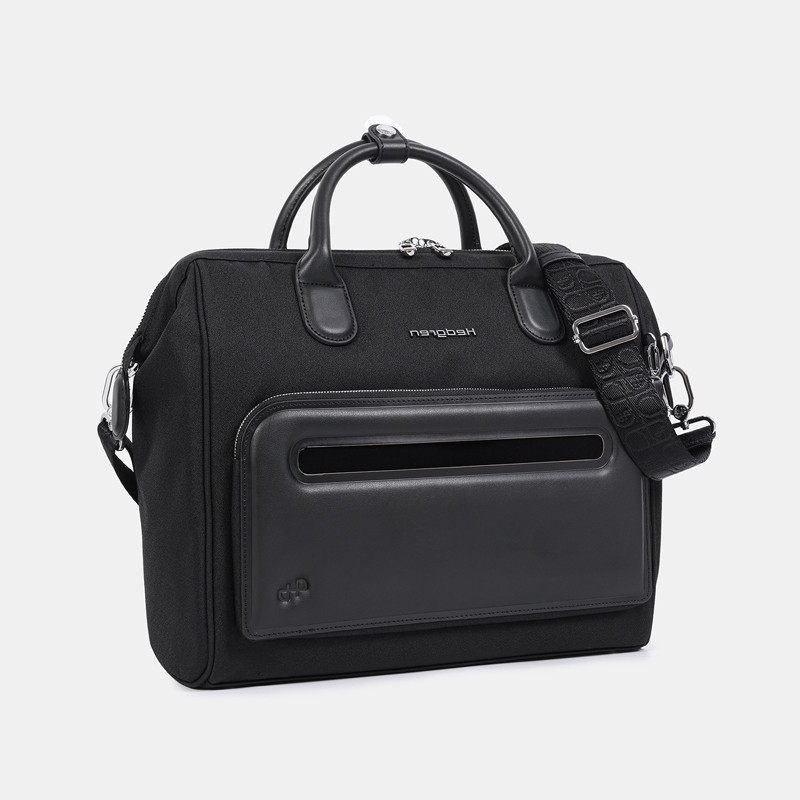 Hedgren Sac porte document FIKA11 noir face