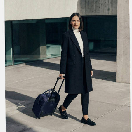 Hedgren trolley business femme fika noir en situation